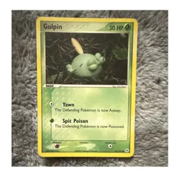 Nintendo Gulpin EX Hidden Legends Common Regular EN 50HP 62/101 2004 - Image 1