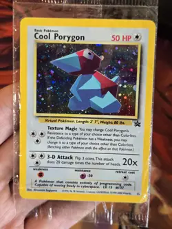 Pokemon TCG Cool Porygon 15 Black Star Promo Sealed - NM/LP - Image 4