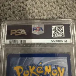 Leon Ultra Rare Pokemon Sword & Shield Vivid Voltage PSA 8 - Image 3