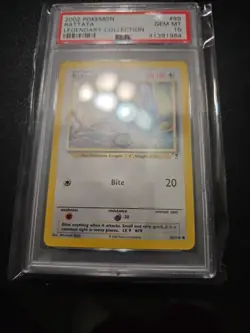 2002 Pokemon Legendary Collection #89 Rattata PSA 10 - Image 2