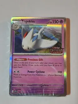 Pokemon SEALED Togekiss SVP 038 Obsidian Flames Build-n-Battle Prerelease Pack - Image 1