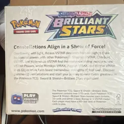 Pokemon TCG Sword & Shield Brilliant Stars Booster Box English 2022 MPN - Image 2