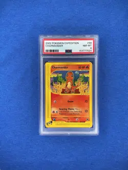 2002 Pokemon Expedition #98 Charmander PSA 8 *Freshly Graded* - Image 1
