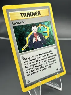 Wizards of the Coast Pokemon TCG Giovanni 18/132 Gym Challenge Holo Rare EN 2000 - Image 2