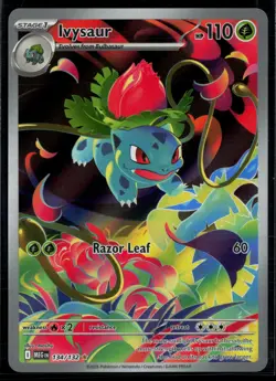 Ivysaur 134/132 Mega Evolution Illustration Rare Pokemon - Image 1