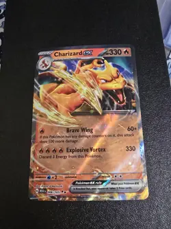 Charizard ex 006/165 Pokemon Scarlet & Violet 151 English - Image 1