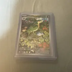 Pokemon TCG Servine Illustration Rare Black Bolt NM Condition - Image 1