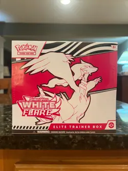 Pokemon TCG: Scarlet & Violet White Flare Elite Trainer Box New - Factory Sealed - Image 1