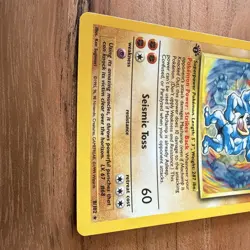 Pokemon TCG Machamp Holo Rare 1st Edition 8/102 - excellent condition (LP to NM) - Image 3