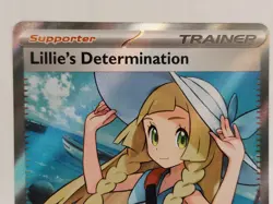 Pokemon TCG Ultra Rare Lillie's Determination #169/132 Mega Evolution - Image 4