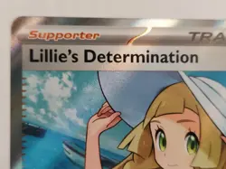 Pokemon TCG Ultra Rare Lillie's Determination #169/132 Mega Evolution - Image 5