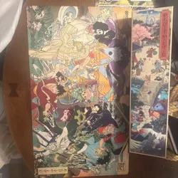 One Piece 1st Anniversary English Playmat And Box - Image 1