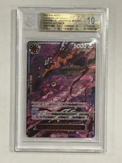 2025 One piece Englis OP 13 - 083 St. Jaygarcia Saturn Special ALT ART R BGS 10 - Image 1