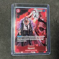 • Squard • OP02-009 Full Art Foil Box Topper Paramount War One Piece TCG - Image 3