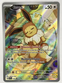 Eevee NM SVP173 Scarlet & Violet Promo 173 Pokemon TCG Holo - Image 1