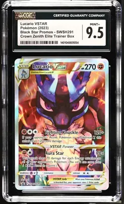 Lucario VSTAR CGC 9.5 SWSH291 Sword & Shield Promo 291 Pokemon TCG Holo - Image 1