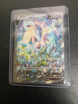 Pokemon TCG Galarian Rapidash V Chilling Reign Alternate Art 168/198 - NM/Mint - Image 1