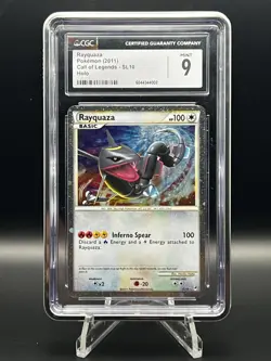 Pokemon Rayquaza Call Of Legends SL10 CGC 9 - Image 1