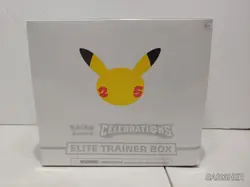*NEW* Sealed Pokemon 25th Anniversary Celebrations Elite Trainer Box ETB #A 820650809439 - Image 1