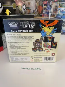 Pokemon Sun & Moon Hidden Fates Elite Trainer Box ETB | Small Tear NEXT DAY SHIP - Image 2