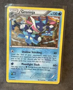 Greninja XY BREAKpoint 040/122 Deck Exclusives Holo Pokemon TCG Heavily Played - Image 1