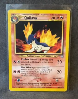 Quilava 46/111 Neo Genesis Regular Pokemon TCG Moderately Played - Image 1
