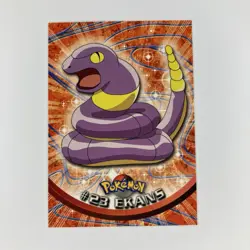 Ekans #23 Non Holo Blue Logo Topps Pokemon TV Animation Edition Near Mint NM - Image 1