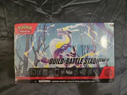 Pokemon TCG Scarlet and Violet Build and Battle Stadium sealed 12 packs New - Image 1