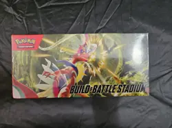 Pokemon TCG Scarlet and Violet Build and Battle Stadium sealed 12 packs New - Image 3