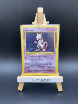 Carte Pokemon Mewtwo Holo 10/102 / Bloc Wizard Set De Base Ed2 / Bon Etat FR - Image 1