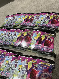 Pokemon SWSH Fusion Strike Sleeved Booster Pack x 36 Sealed (Booster Box Eqv.) - Image 2