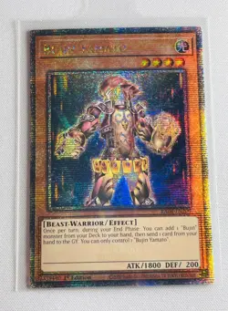 Yugioh Bujin Yamato RA04-EN209 1st Ed Quarter Century Secret Rare NM - Image 1