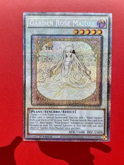 Garden Rose Maiden DOOD-EN101 Doom of Dimensions 1st Edition - Image 1