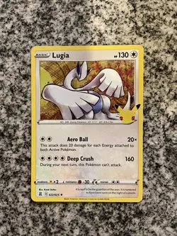 Pokemon Celebrations Lugia 022/025 Holo Rare NM - Pack Fresh - Image 1