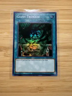 YuGiOh Giant Trunade Super Rare SRL-EN048 (25th Anniversary) NM ✨ - Image 1