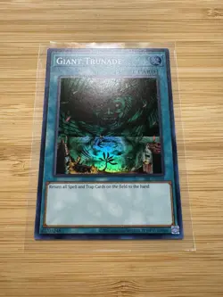 YuGiOh Giant Trunade Super Rare SRL-EN048 (25th Anniversary) NM ✨ - Image 2