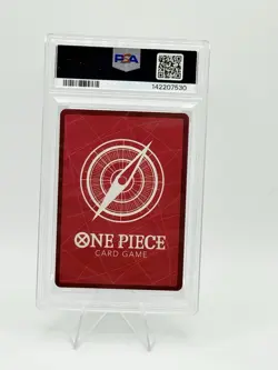 One Piece St22-002 English Ace & Newgate Black White Alt Art PSA 10 - Image 3