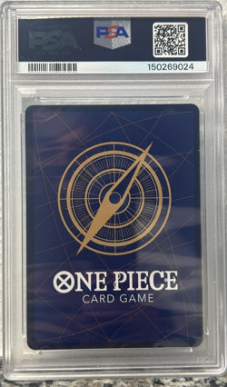 2024 One Piece OP08 Monkey D Luffy Treasure Rare #109 PSA 9 - Image 2