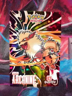 Arcanine #059 Pokemon Attacks Card Database Kanto EIF Shattered Ice Holo - Image 3