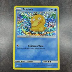 McDonald's 2018 Pokemon TCG Psyduck Holo Promo Card #2/12 LP Rare - Image 1