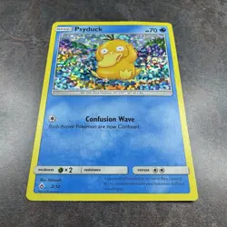 McDonald's 2018 Pokemon TCG Psyduck Holo Promo Card #2/12 LP Rare - Image 3