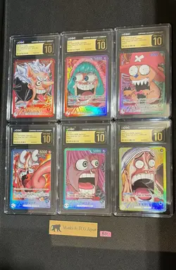 CGC PRISTINE 10 ONE PIECE CARD BASE SHOP Limited Card Collection Complete set - Image 1