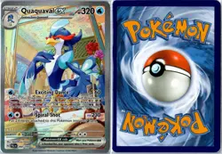 Pokemon Card - Quaquaval ex 260/193 Paldea Evolved Special Illustration Rare NM - Image 3