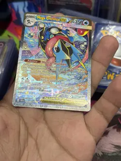 ENGLISH Mega Greninja EX SIR 116/086. Plus Full Art Variant/Trainer Card. - Image 2