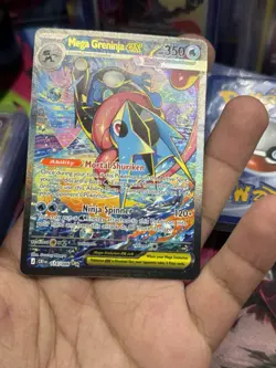ENGLISH Mega Greninja EX SIR 116/086. Plus Full Art Variant/Trainer Card. - Image 4