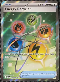 Energy Recycler 108/088 Me03: Perfect Order Holo - Pokemon Card - Image 1