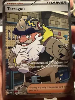 Tarragon Trainer Supporter Full Art Foil 116/088 POR Pokemon Card - Image 1