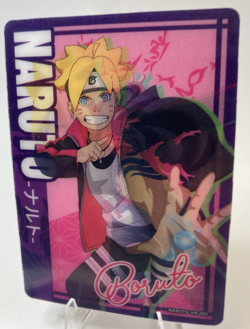 Boruto Uzumaki #HR-002, Hologram, Naruto Phantom Cards Special Collection - Image 1