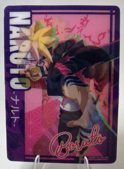 Boruto Uzumaki #HR-002, Hologram, Naruto Phantom Cards Special Collection - Image 2