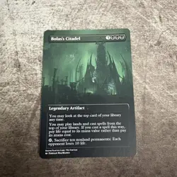 Bolas's Citadel - Custom Art MTG Magic The Gathering Playtest Card - Image 1